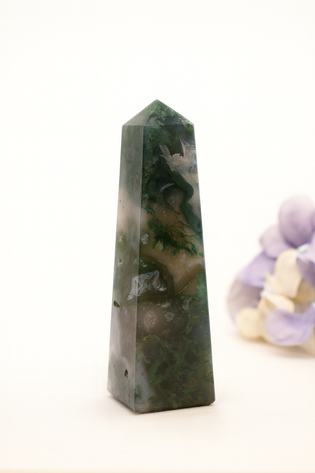 Moss Agate Tower #8