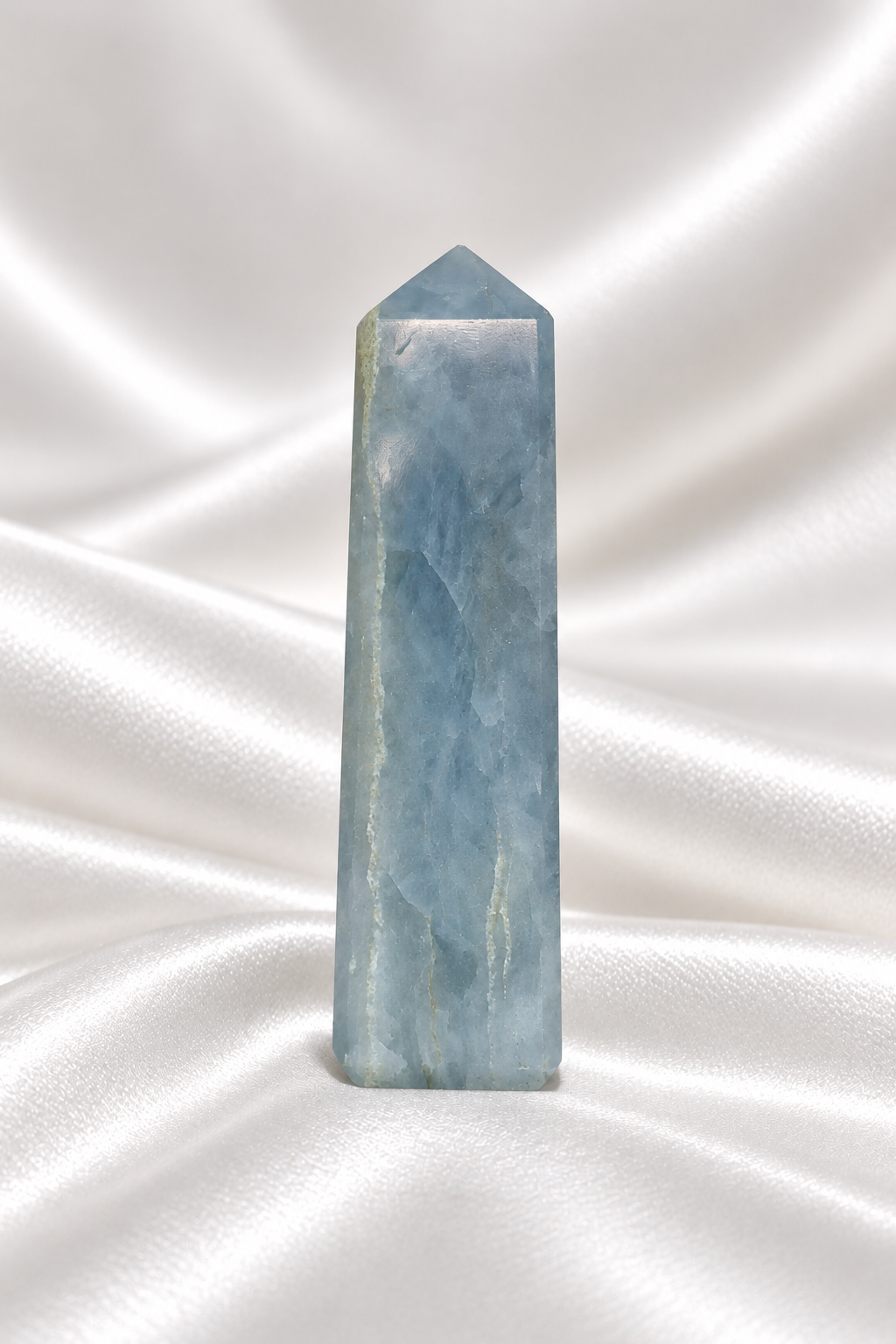 Blue Calcite Tower #5