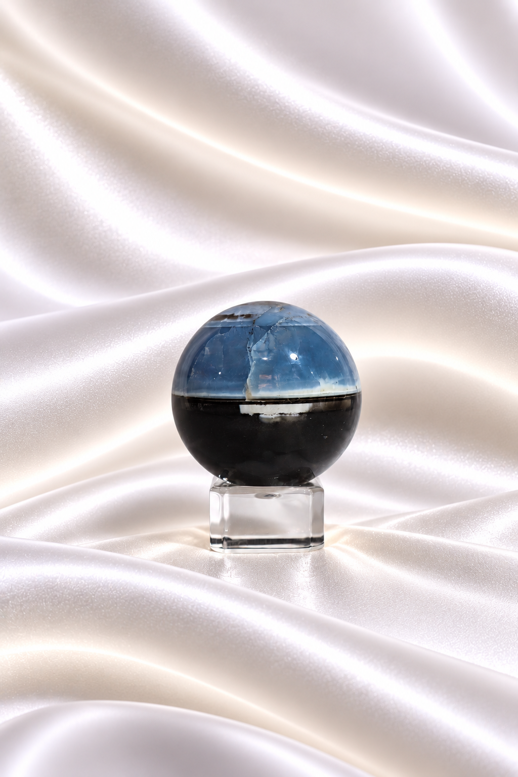 Blue Opal Sphere #20