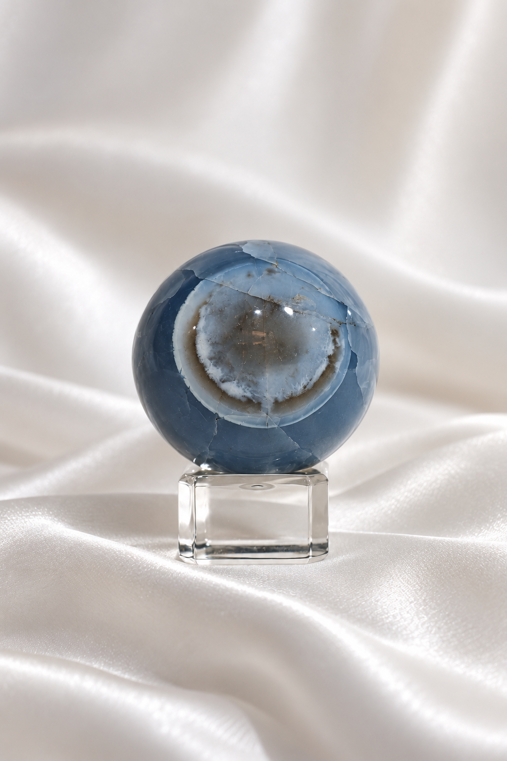 Blue Opal Sphere #20