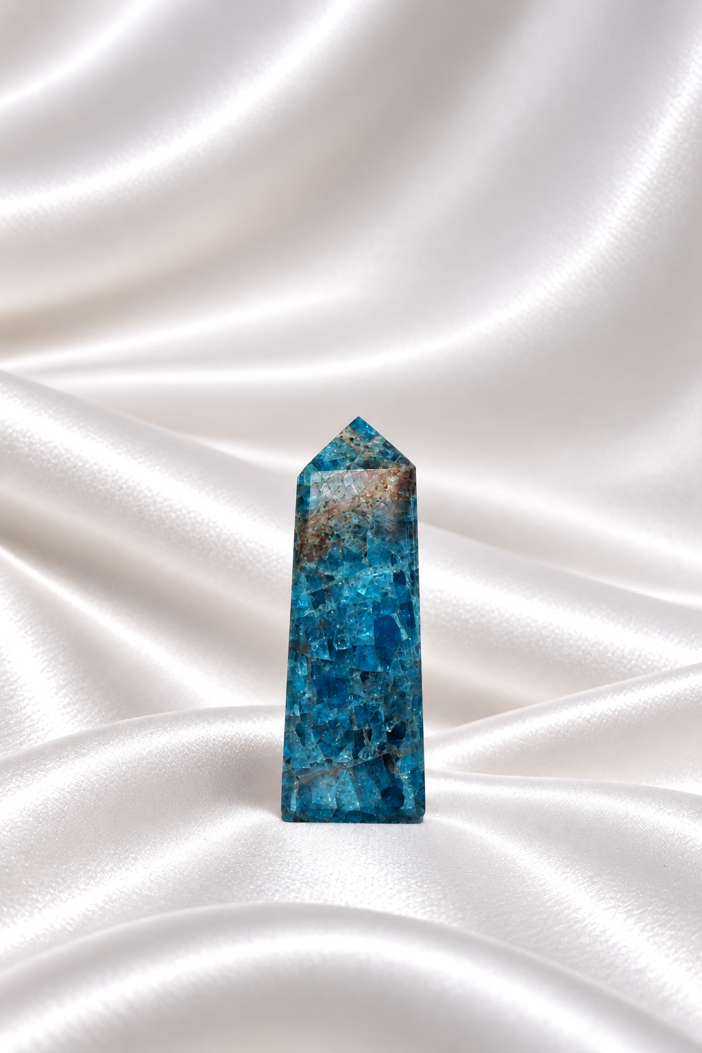 Blue Apatite Tower #8