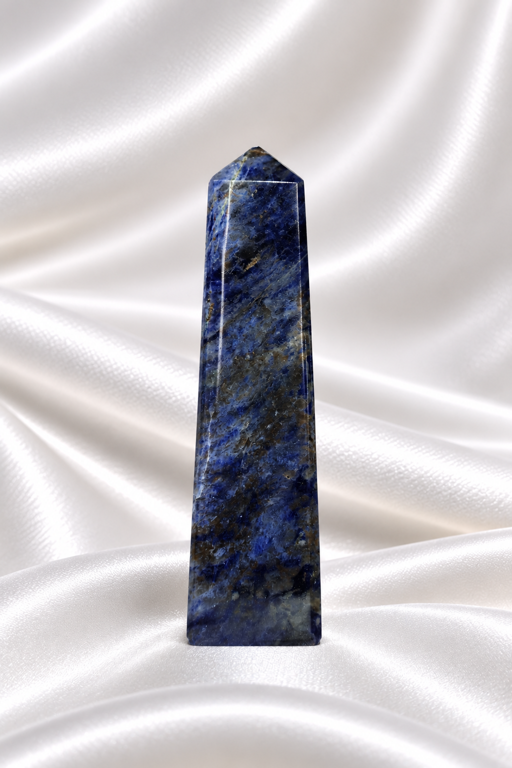 Sodalite Tower #16 - Tip little Chipped