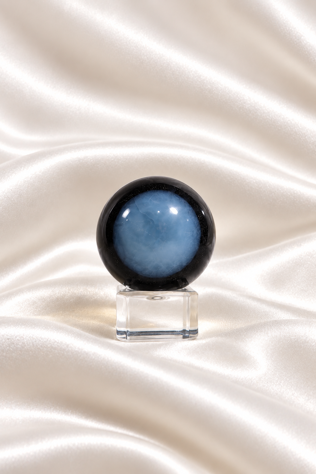 Blue Opal Sphere #17