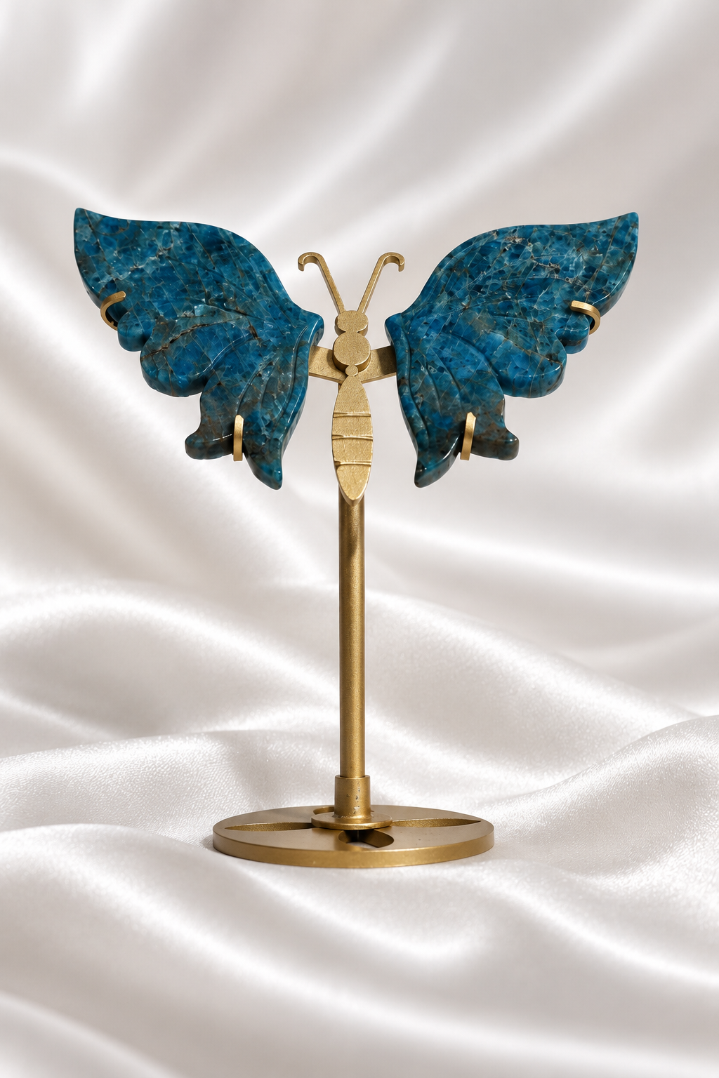 Blue Apatite Wings #1