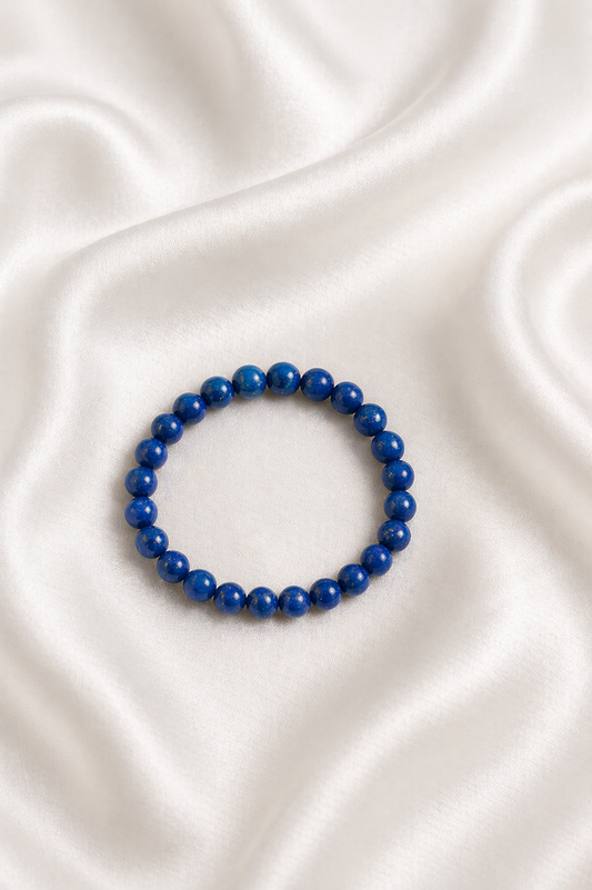 Lapis Lazuli Beaded Bracelet