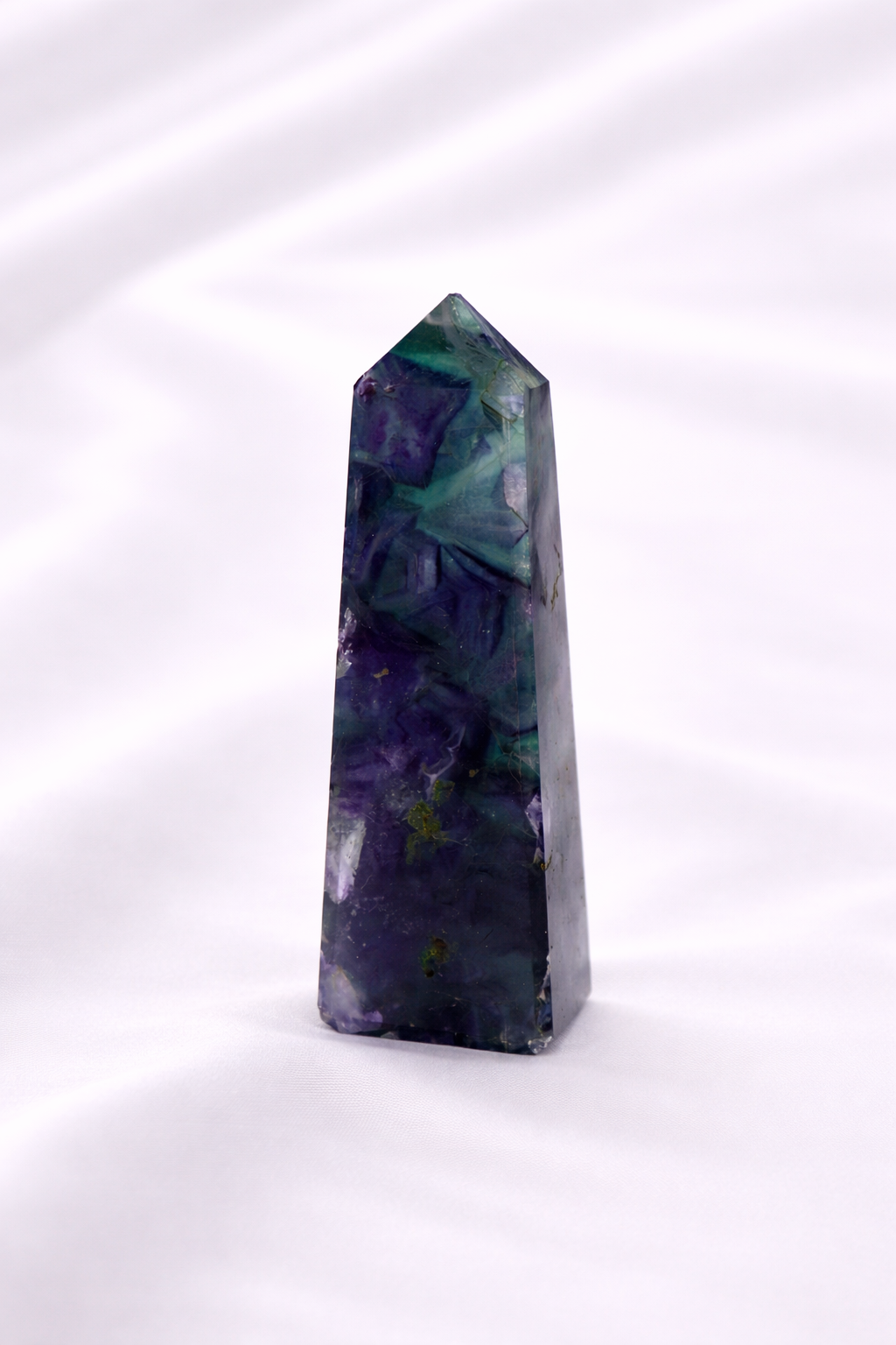 Fluorite Tower #10 - Tip Broken