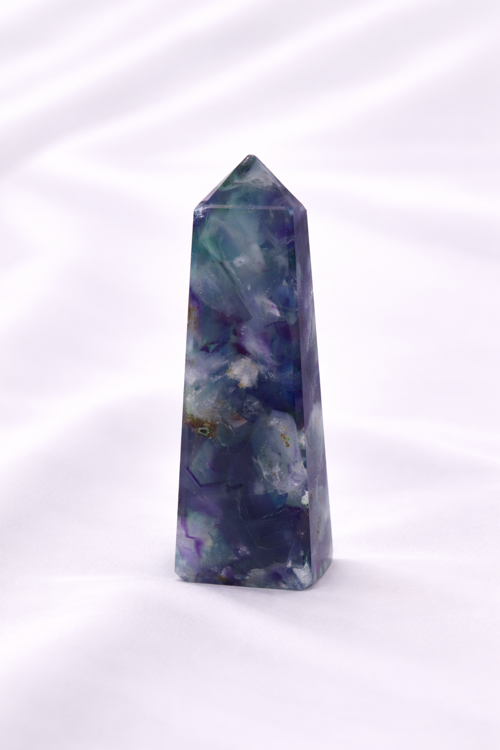 Fluorite Tower #10 - Tip Broken