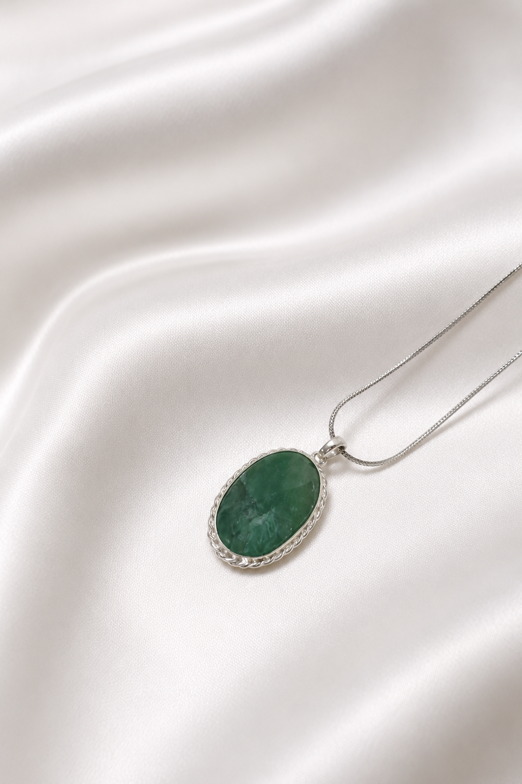 Fluorite Oval Necklace #1