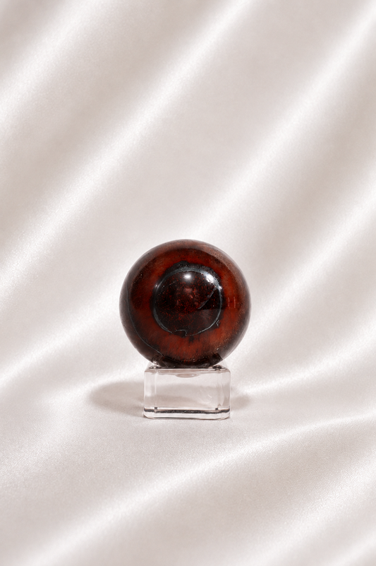 Red Tiger's Eye Sphere #1