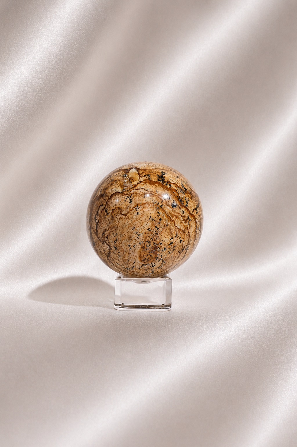 Picture Jasper Sphere #3