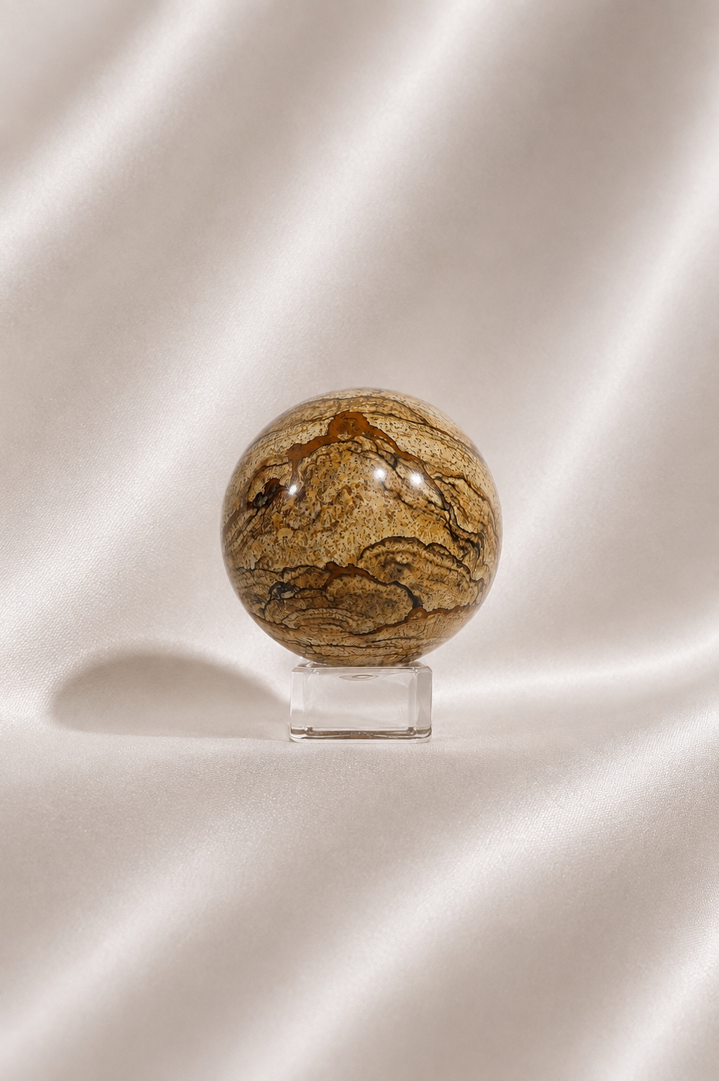 Picture Jasper Sphere #3