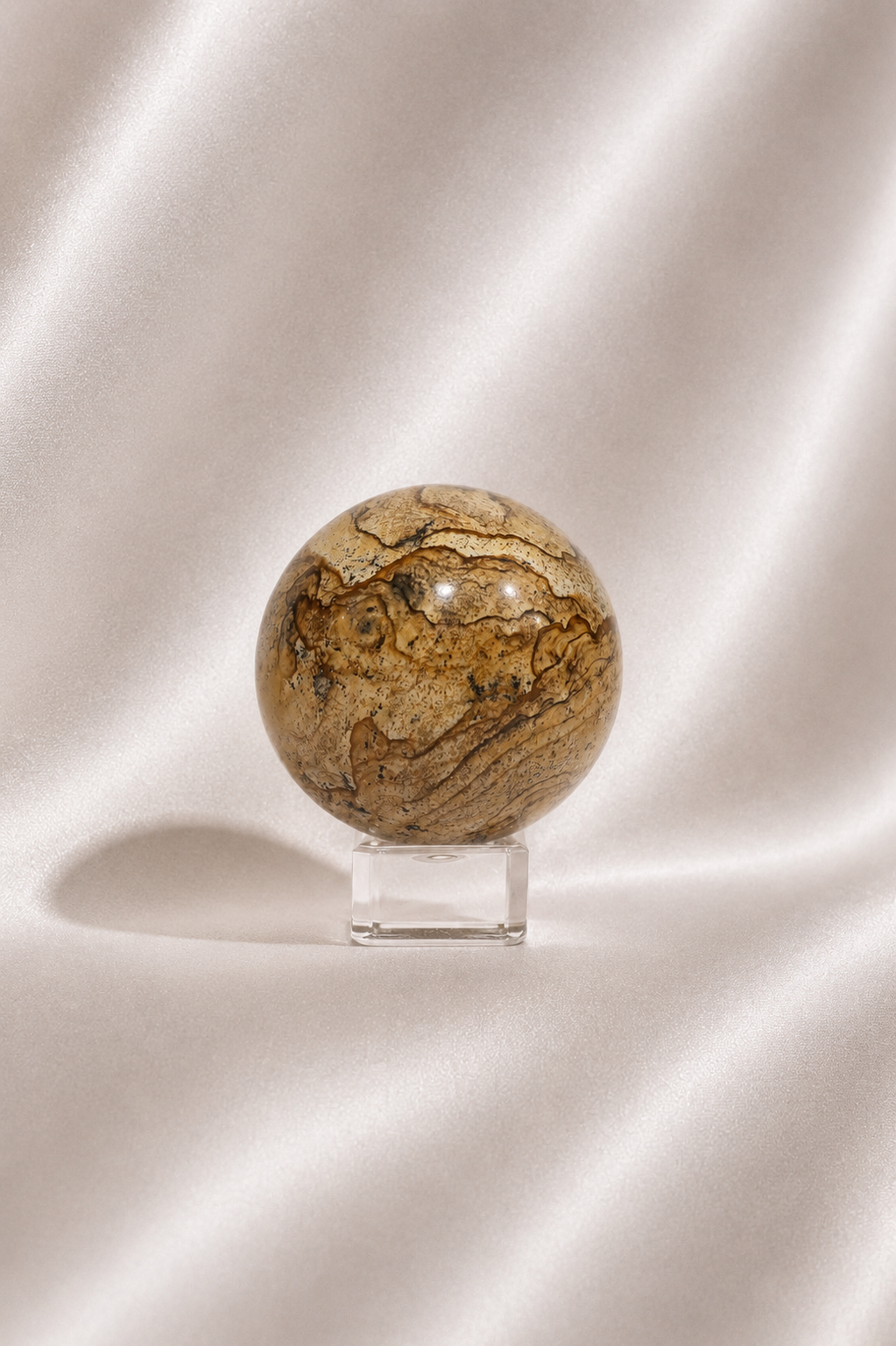 Picture Jasper Sphere #4