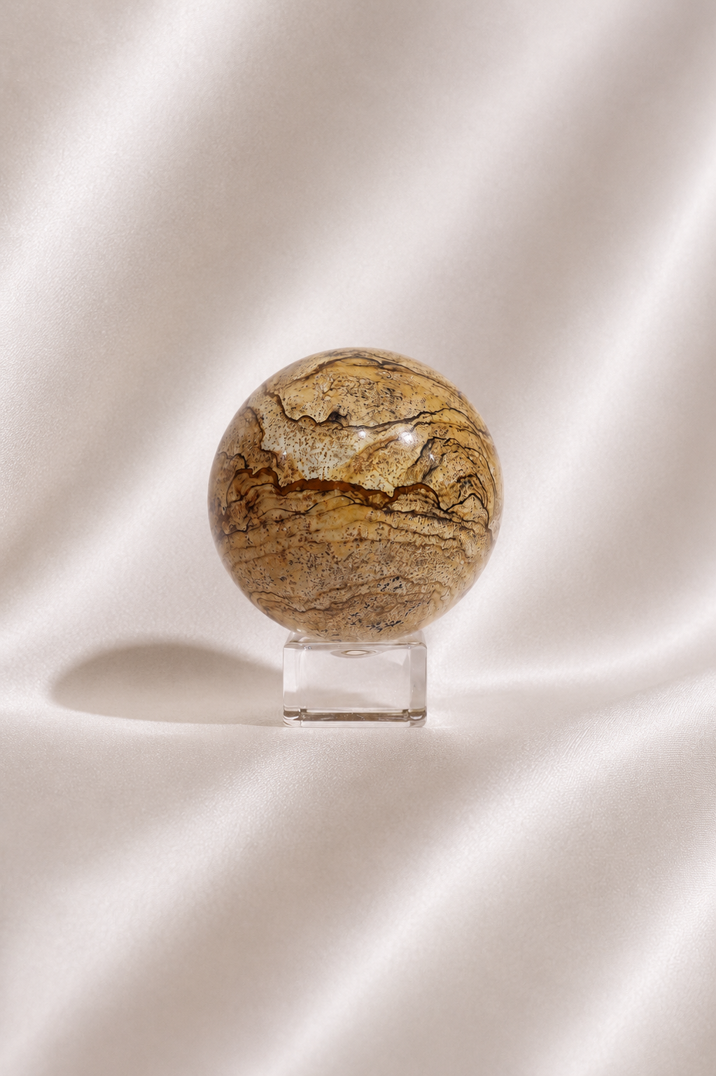 Picture Jasper Sphere #4