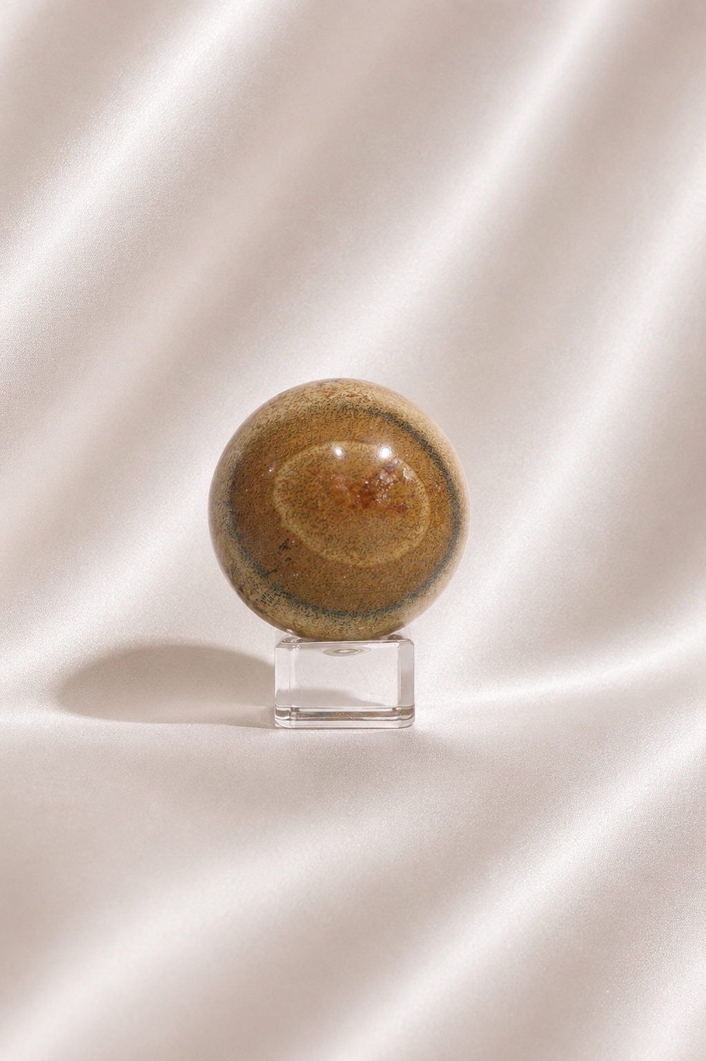 Picture Jasper Sphere #1