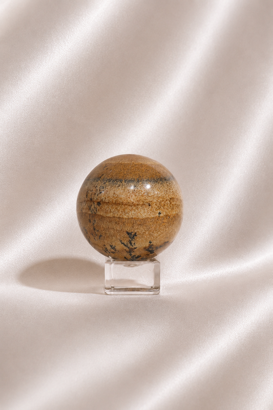 Picture Jasper Sphere #1