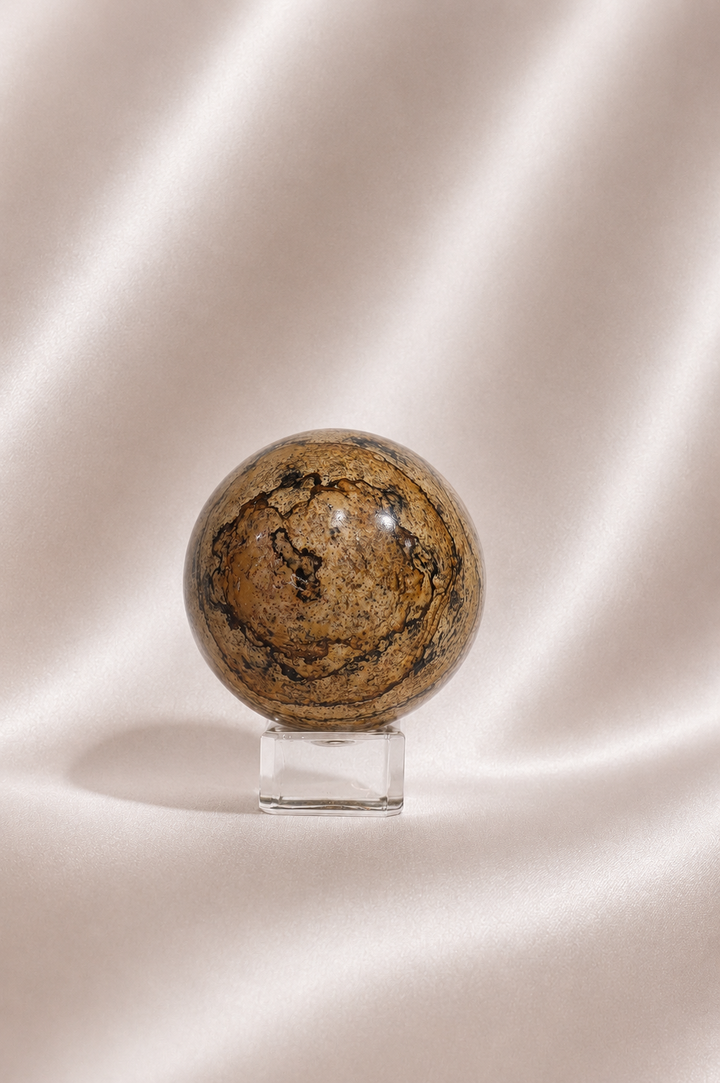 Picture Jasper Sphere #2