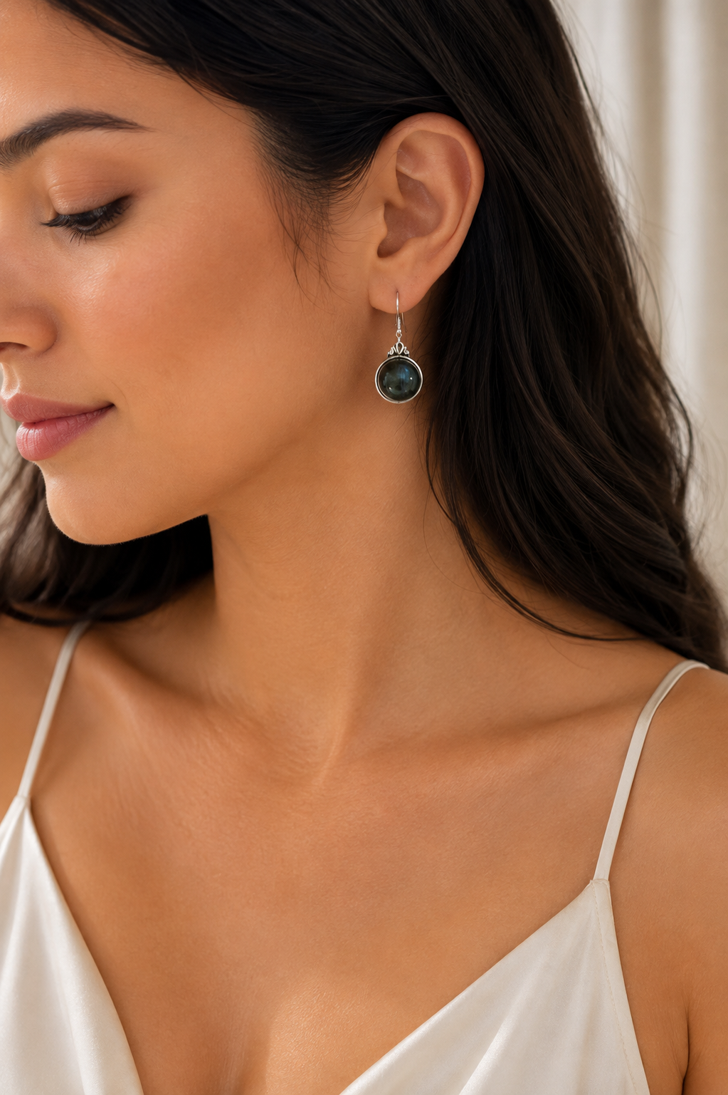 Labradorite Earrings