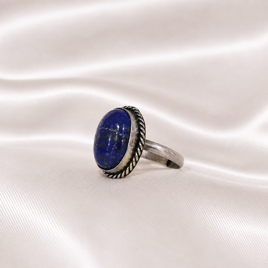 Lapis Lazuli Oval Ring