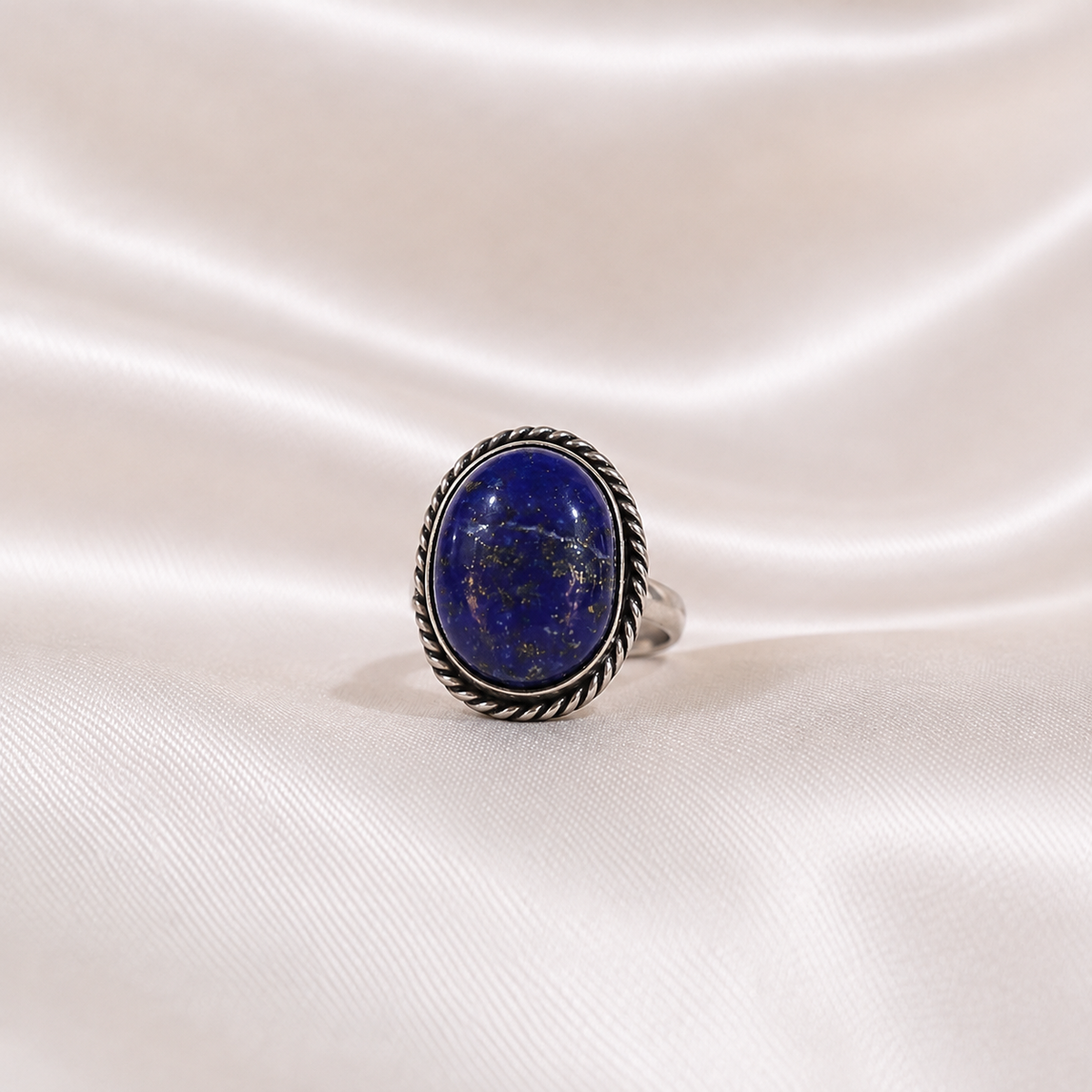 Lapis Lazuli Oval Ring
