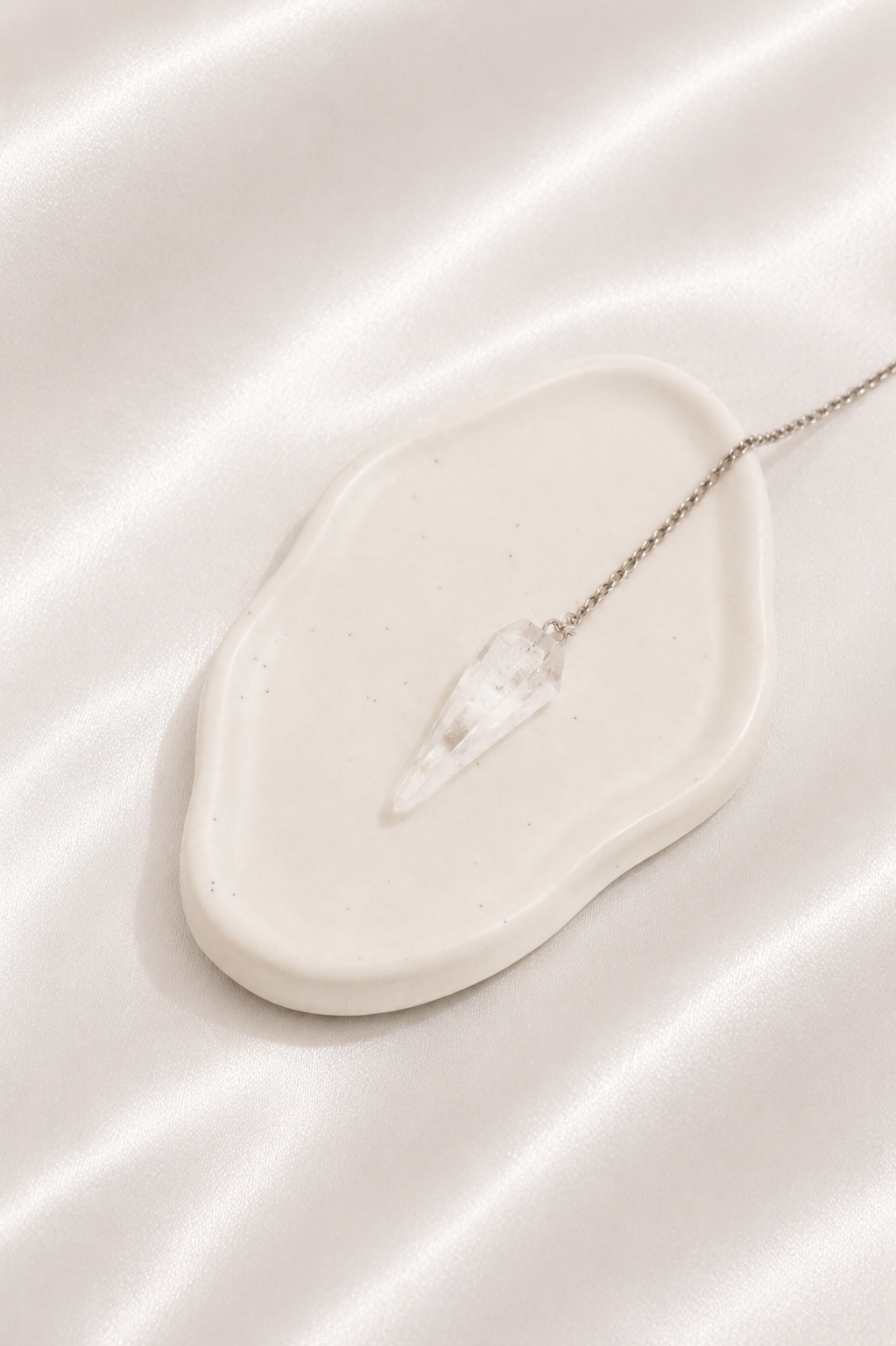 Clear Quartz Pendulum
