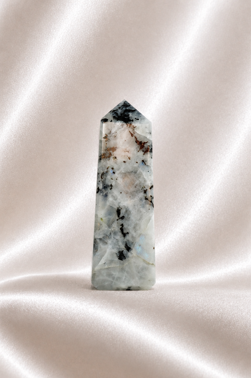 Rainbow Moonstone Tower #13 - AAA Quality