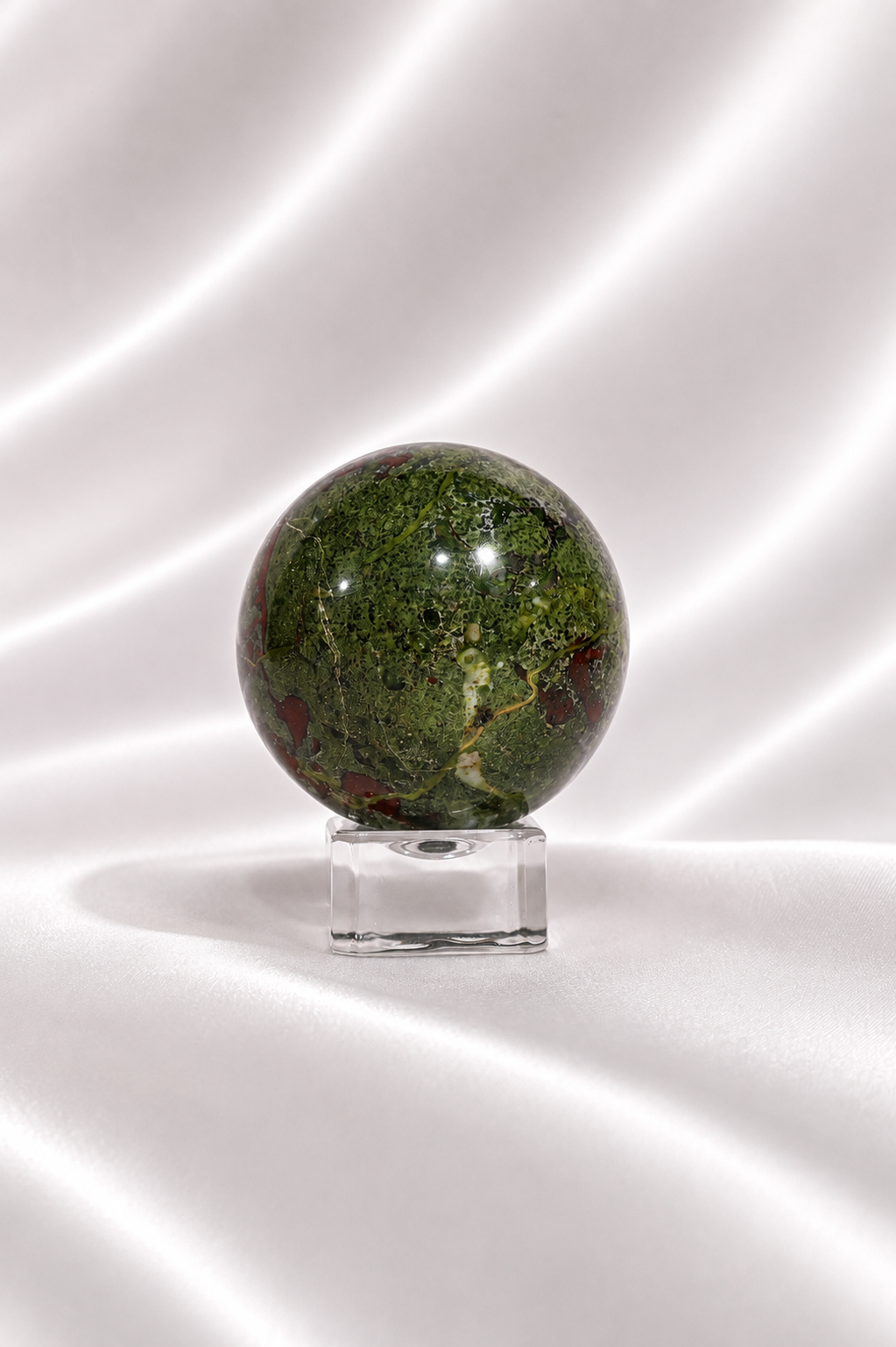 Dragon Blood Jasper Sphere #6