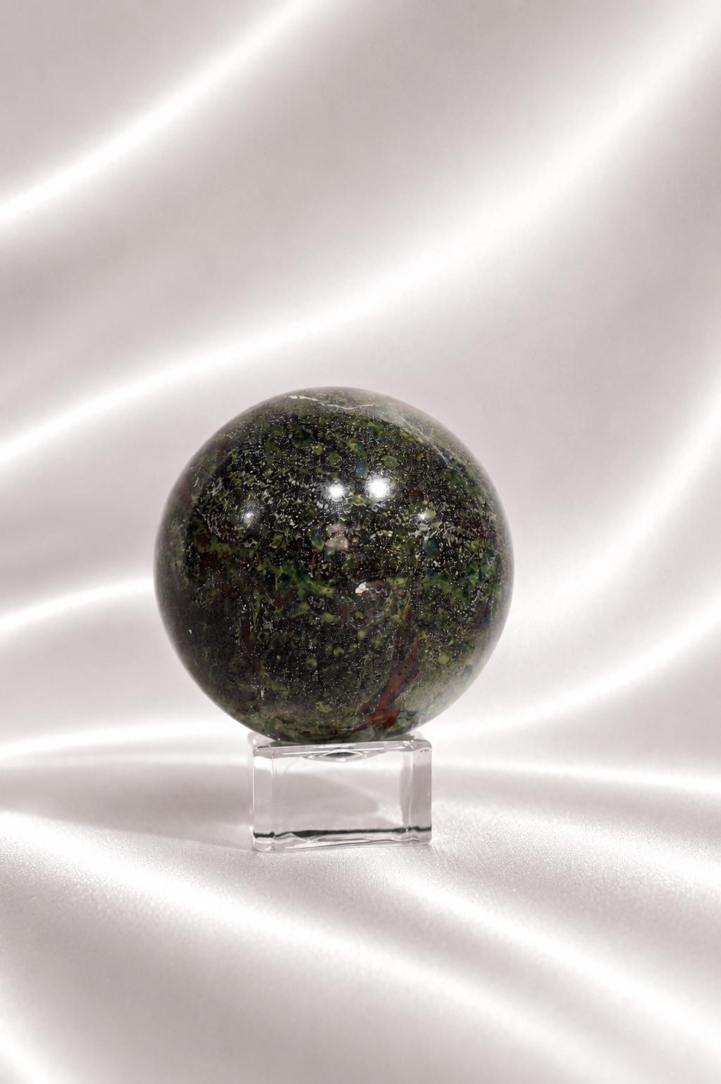 Dragon Blood Jasper Sphere #7