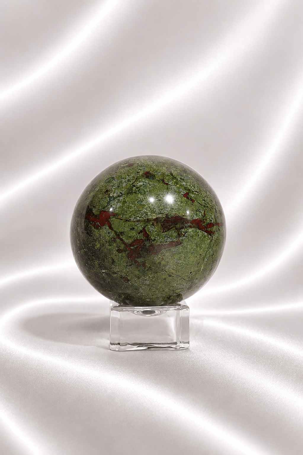 Dragon Blood Jasper Sphere #7