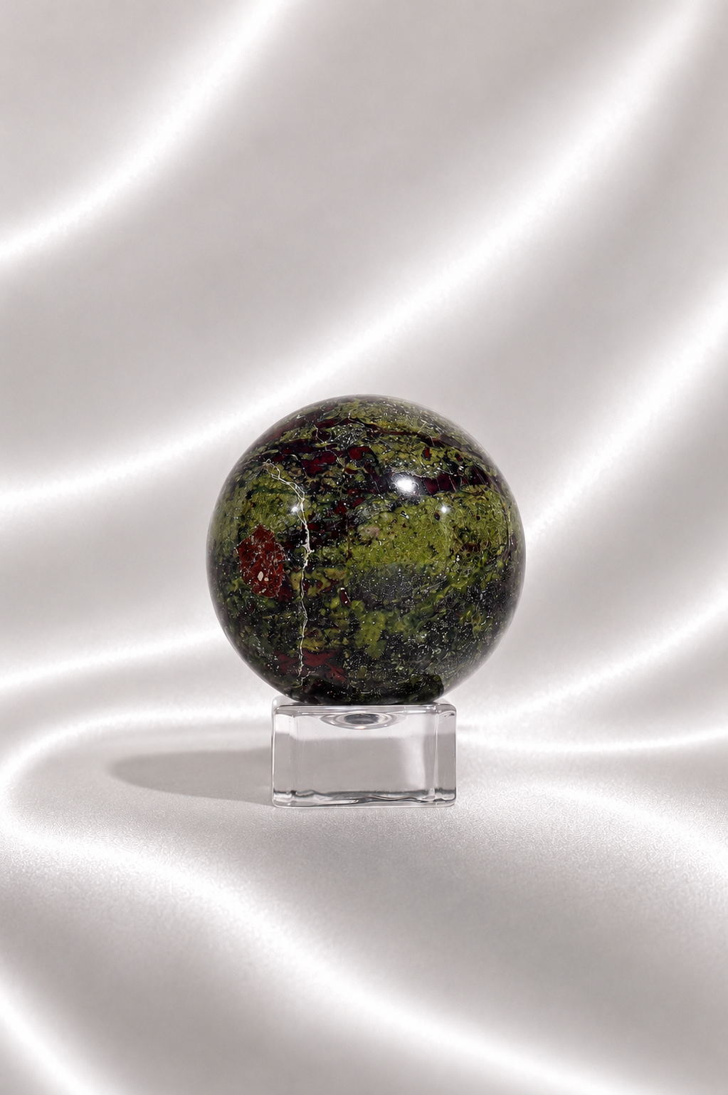 Dragon Blood Jasper Sphere #5