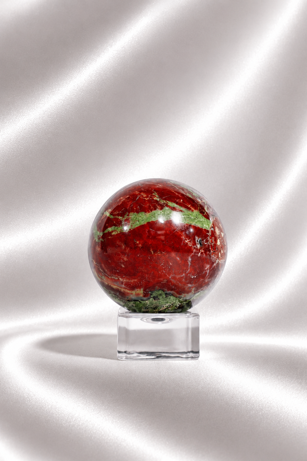 Dragon Blood Jasper Sphere #4