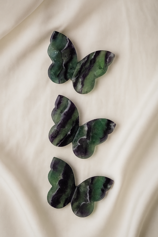 3D Fluorite Butterflies
