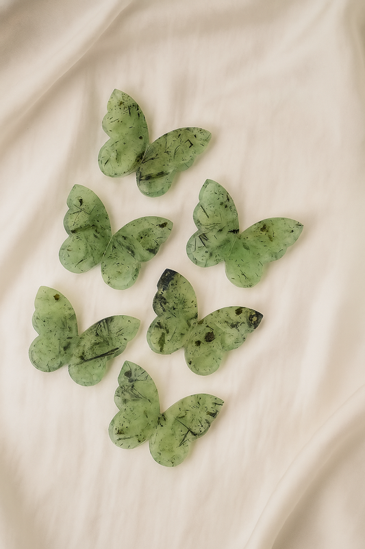 3D Prehnite Butterflies
