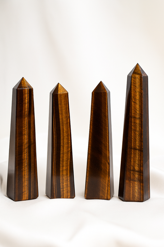 Tiger's Eye Obelisks