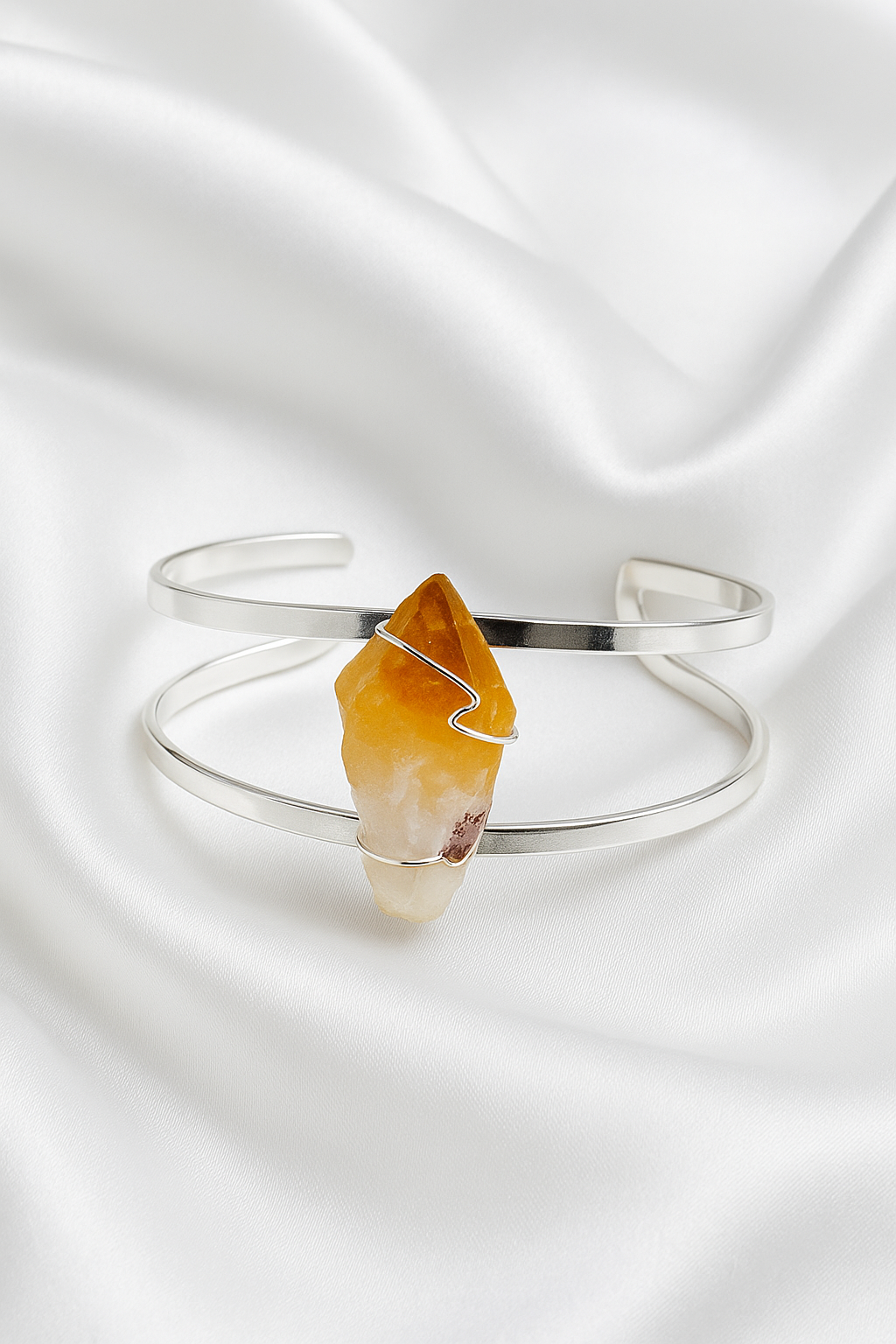 Citrine Bangle Bracelet