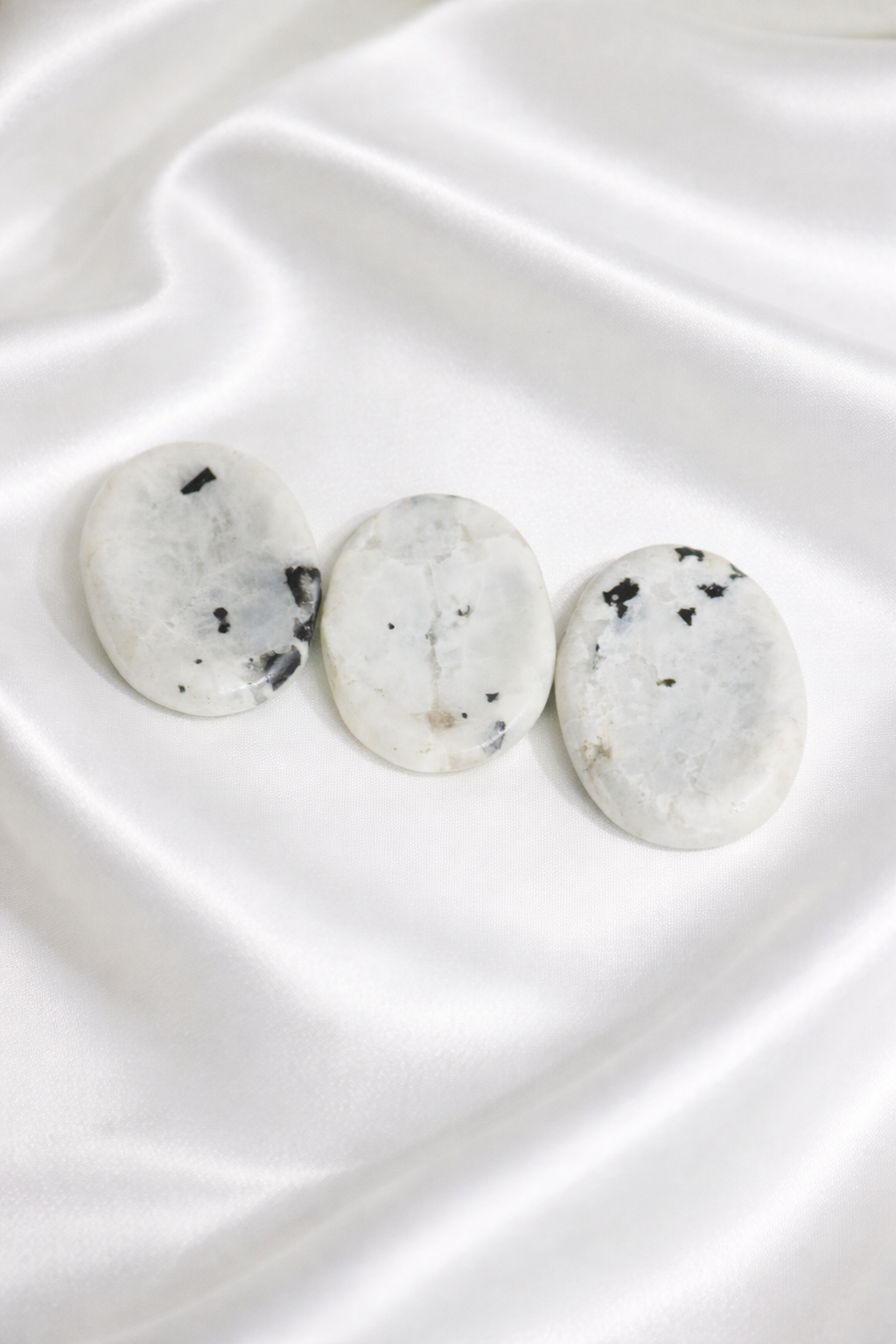 Rainbow Moonstone Worry Stone