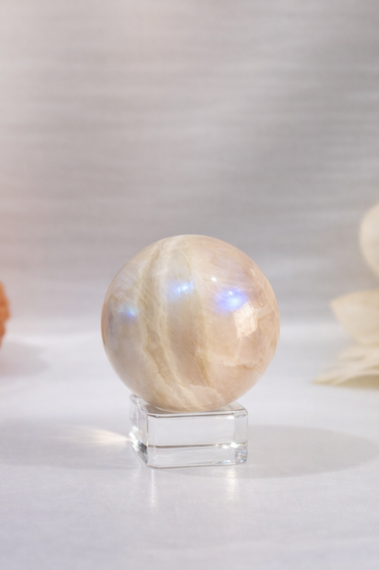Tanzania Sunstone Moonstone Sphere #10