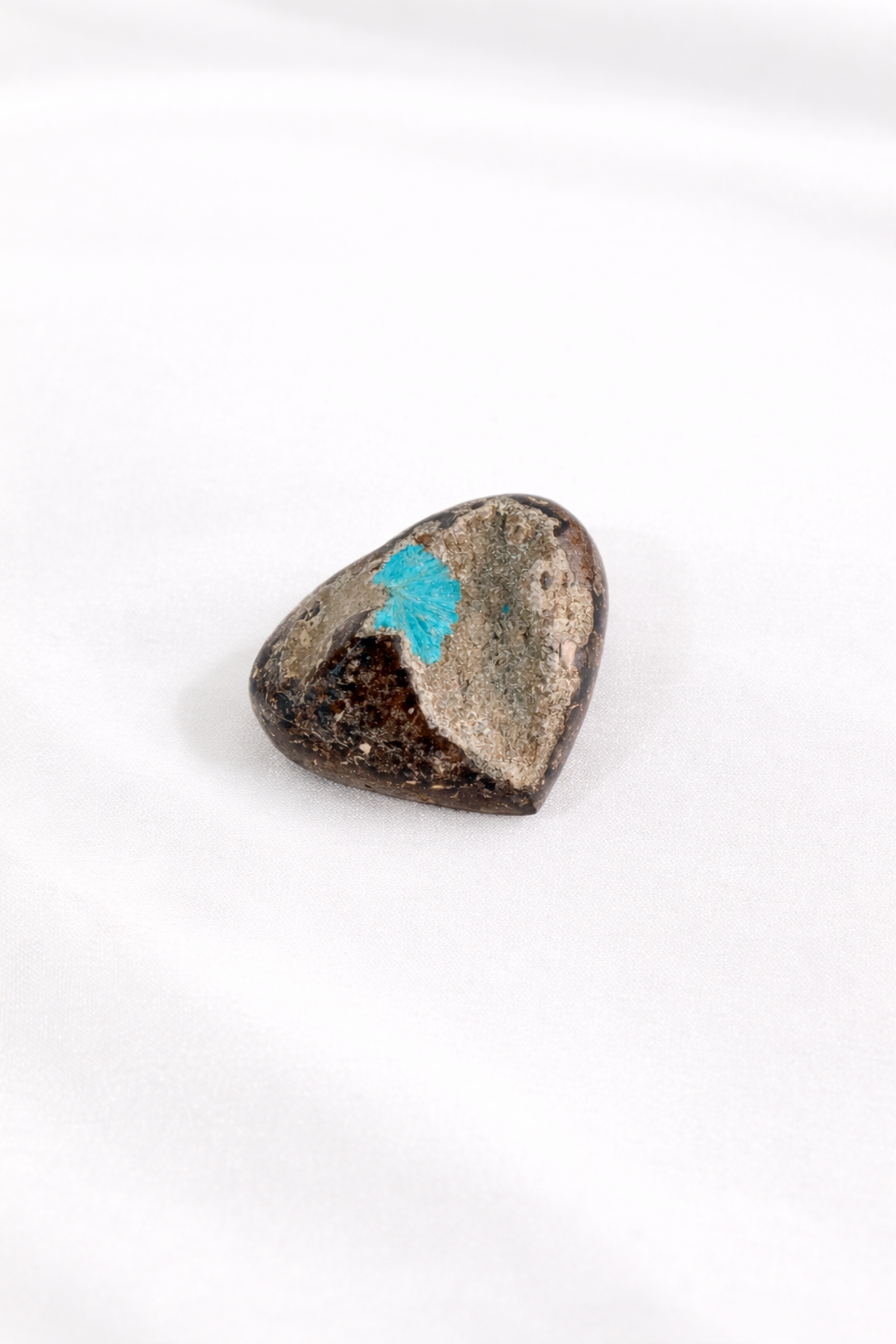 Cavansite Heart #13 -RARE