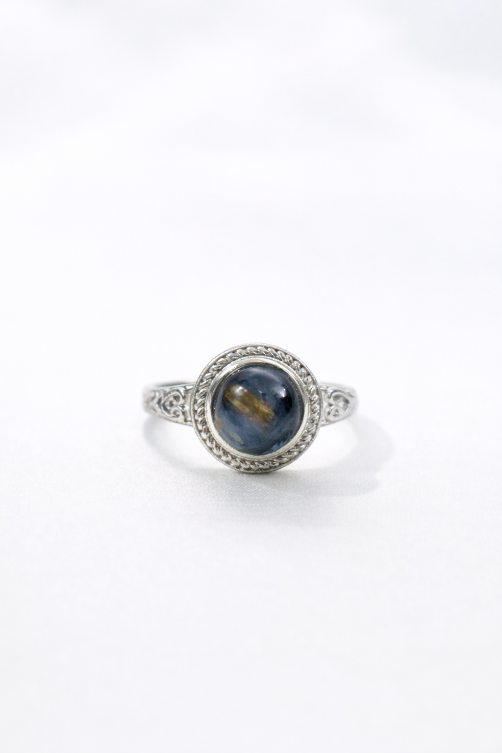 Pietersite Round Ring
