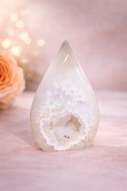 Druzy Agate Flame #5