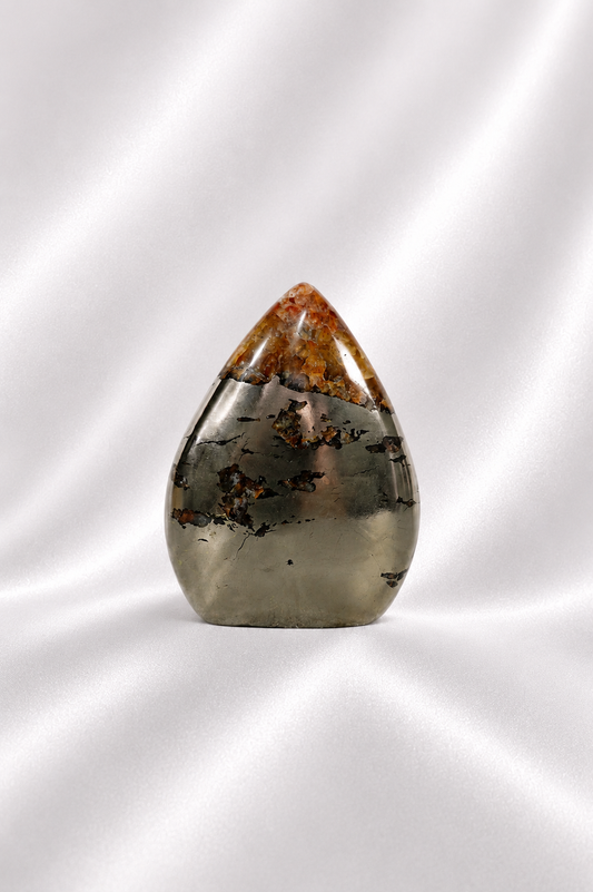Pyrite & Golden Healer Flame #5 -RARE