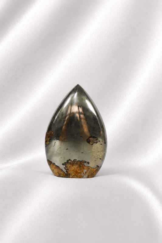 Pyrite & Golden Healer Flame #2 -RARE