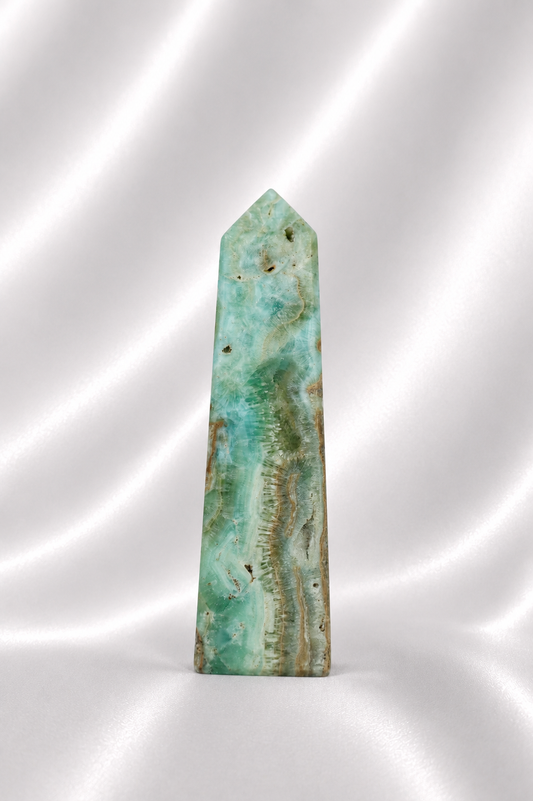 Blue Aragonite Tower #11
