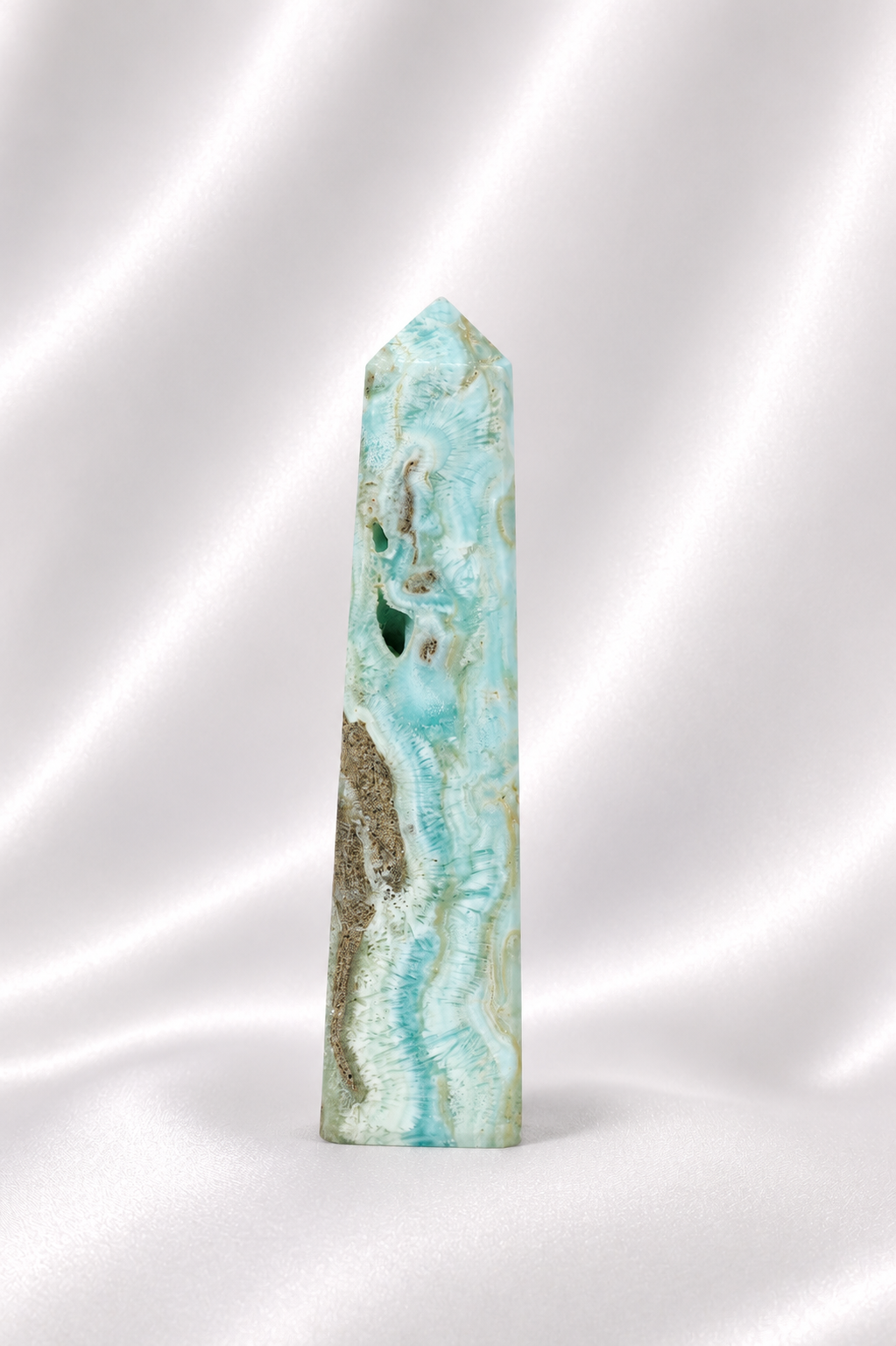 Blue Aragonite Tower #7