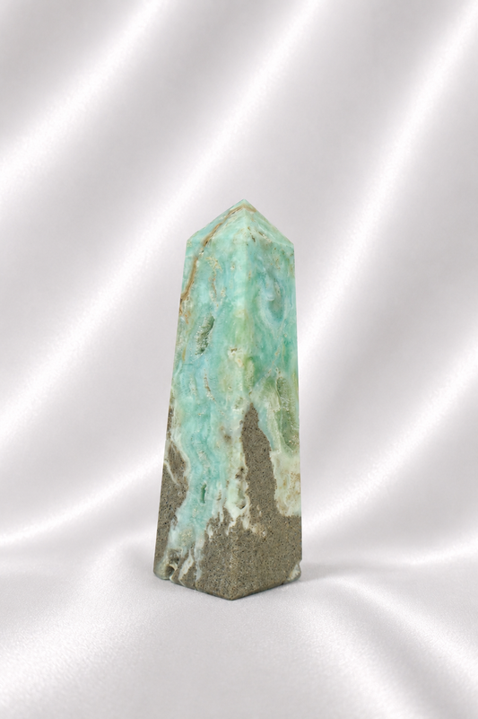 Blue Aragonite Tower #8