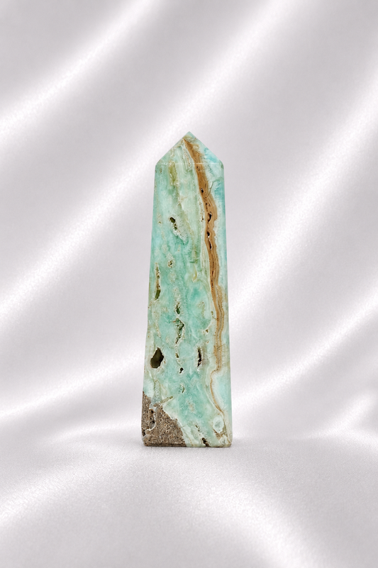 Blue Aragonite Tower #8