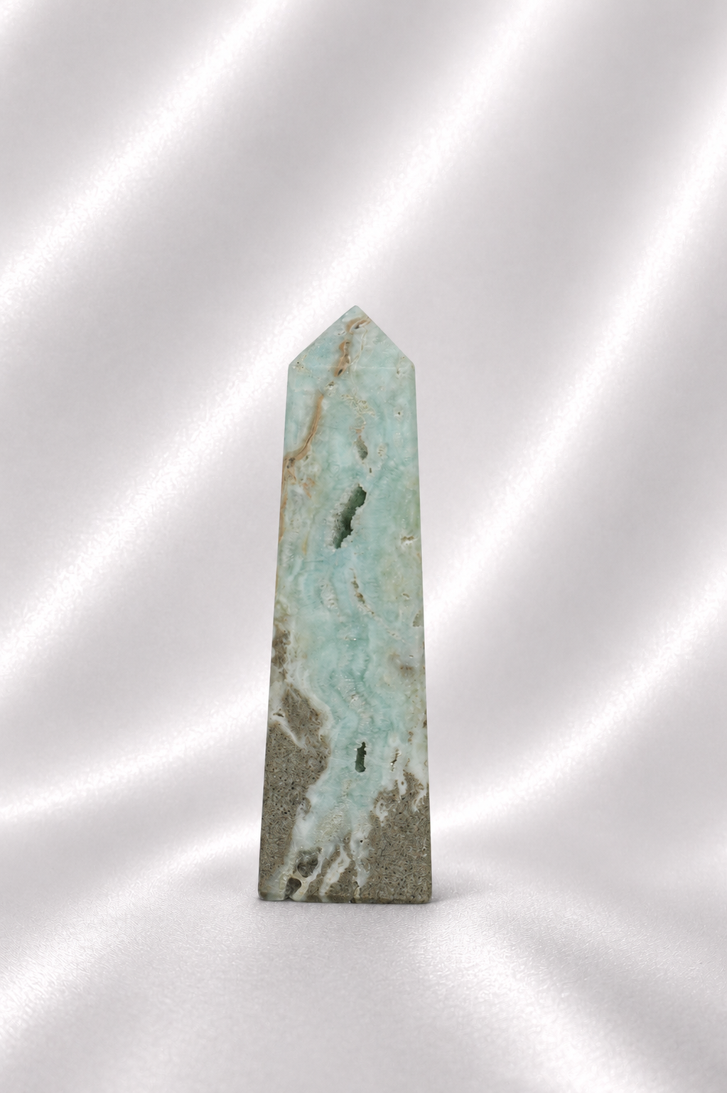 Blue Aragonite Tower #8