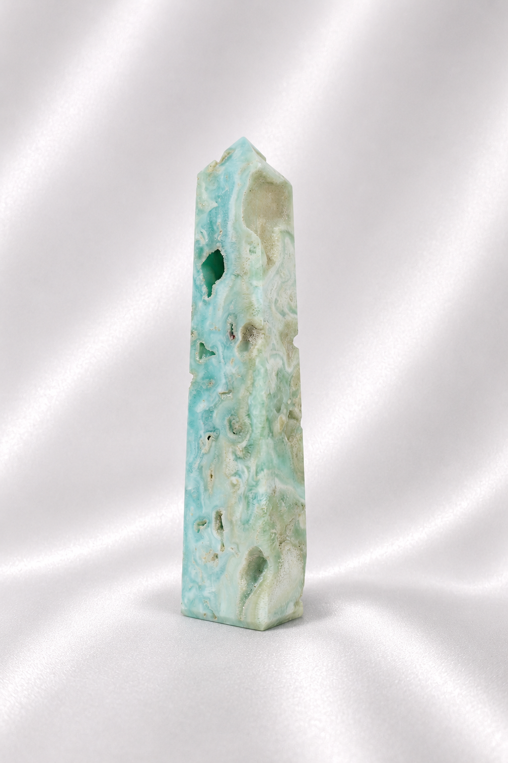 Blue Aragonite Tower #9