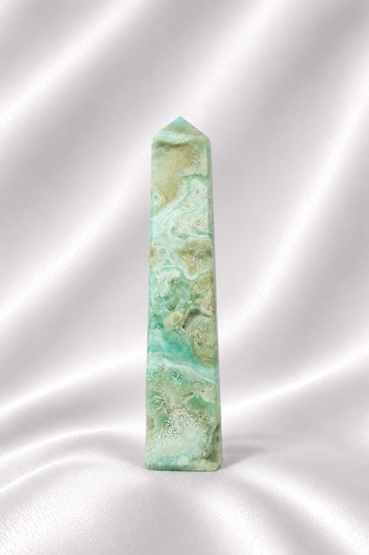 Blue Aragonite Tower #9