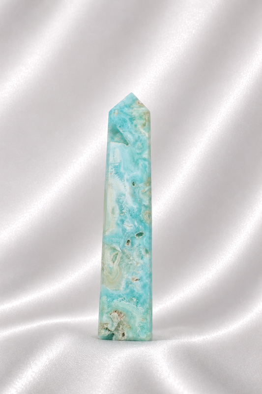 Blue Aragonite Tower #9