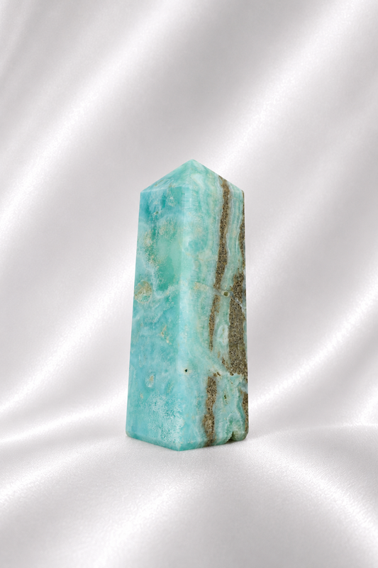 Blue Aragonite Tower #10